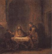 Rembrandt, Christ at Emmaus